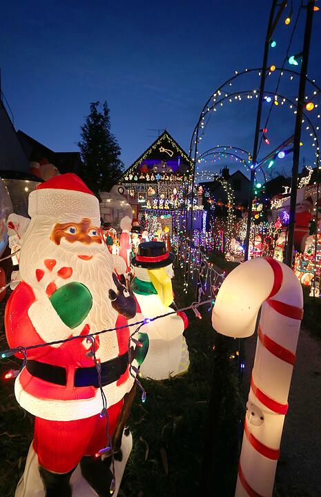 Weihnachtshaus in Veitshöchheim
