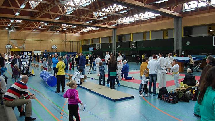Gut besucht war der Sporttag "Burgkunstadter Kids in Bewegung".