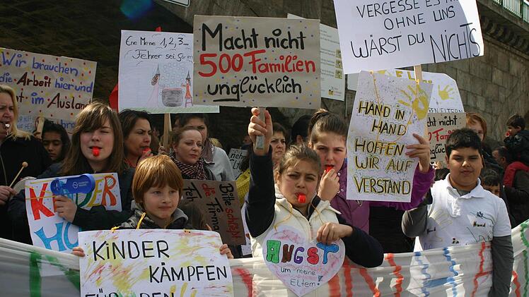 Proteste: Die Mitarbeiter von Fehrer gingen im letzten Jahr häufig auf die Straße. Jetzt werden 180 Kündigungen ausgesprochen.