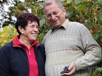 Leben zwischen Reben: Ottilie und Erwin Heid.
