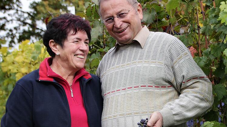 Leben zwischen Reben: Ottilie und Erwin Heid.