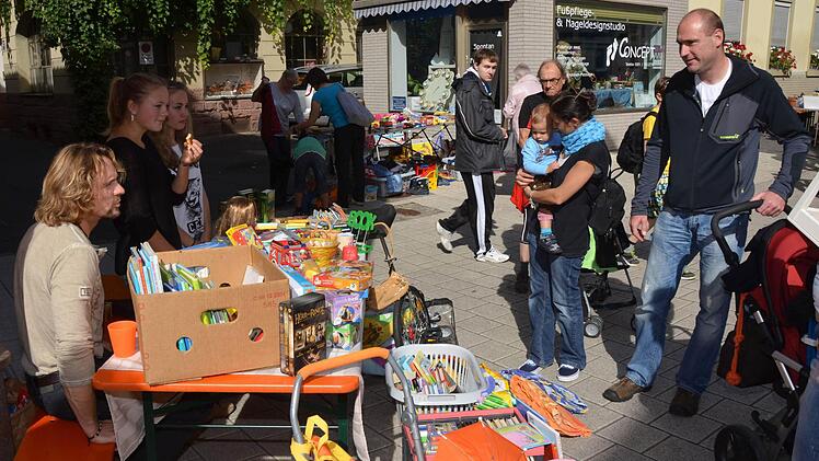 Kinderstadtmarkt 2014 in Bad Kissingen