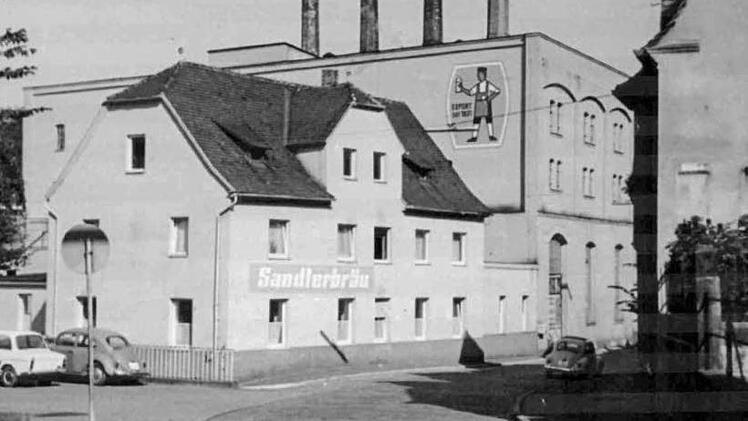 So sah es früher im Grünwehr aus: Die Sandlerbräu dominierte das ganze Stadtviertel.  Foto: Archiv/Tiroch