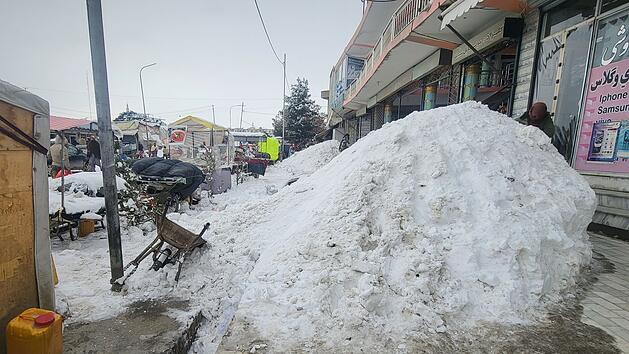 Winterwetter in Afghanistan