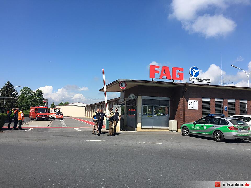 Explosion in Schaeffler-Werk in Eltmann