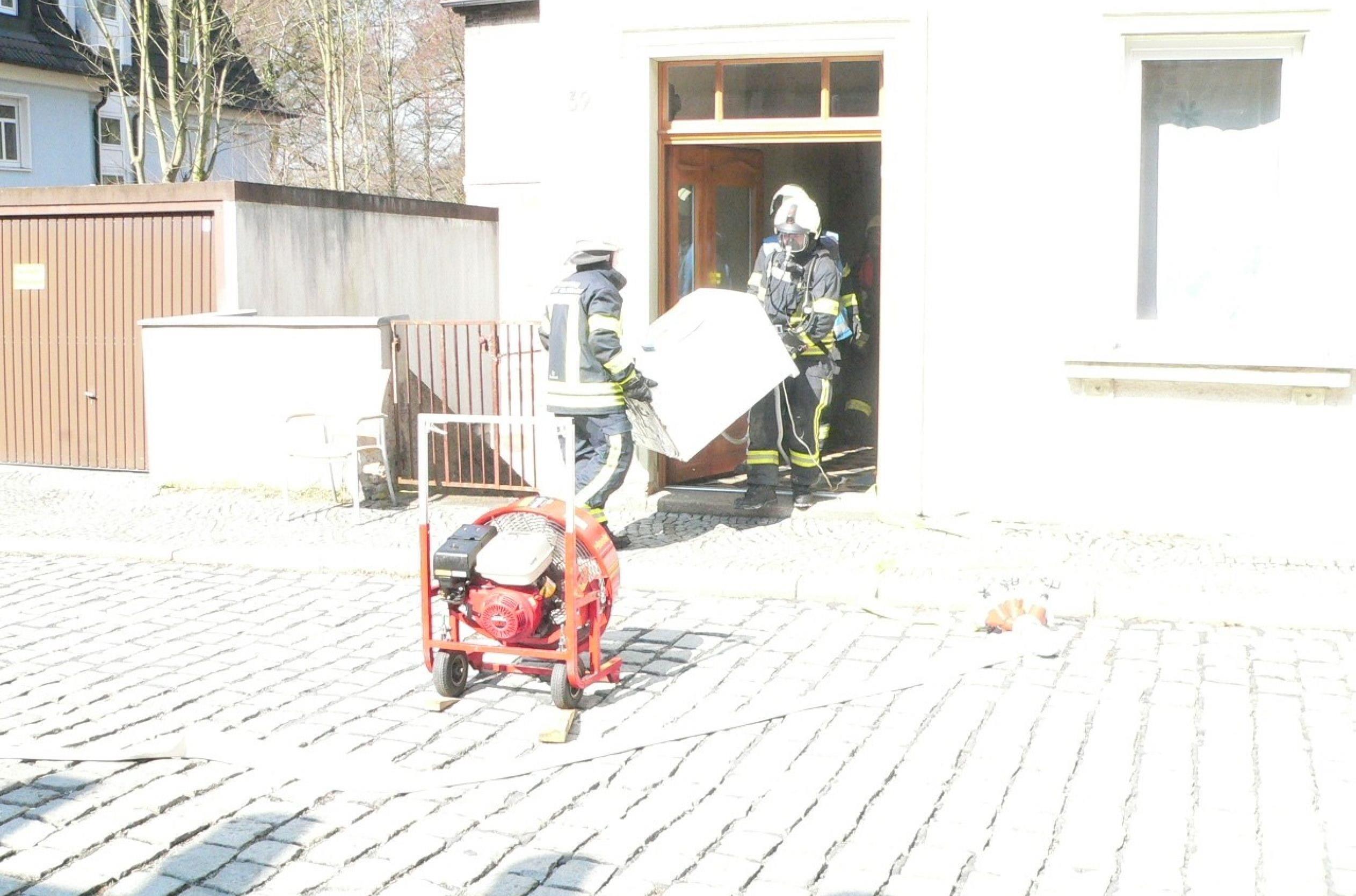 Feueralarm in Kulmbach: Waschmaschine brennt