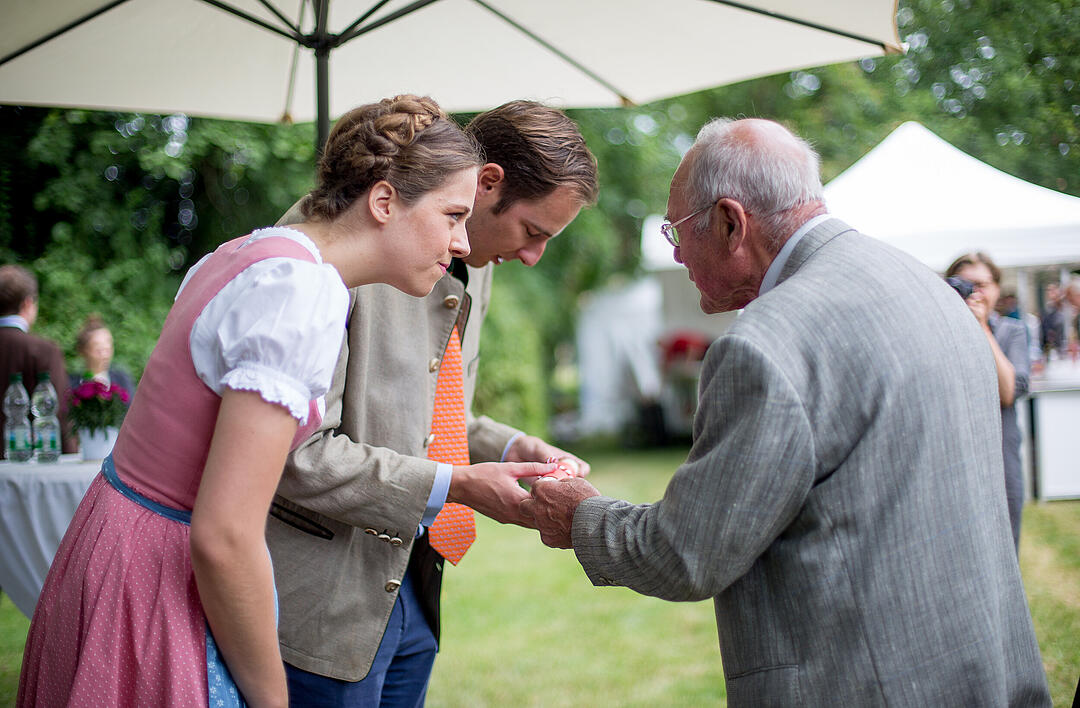 Heimf&uuml;hrung der Braut des F&uuml;rsten Castell-R&uuml;denhausen