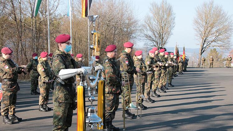Eindrücke vom Appell am 24. März auf dem lagerberg. Foto: Ralf Ruppert