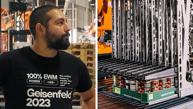 Kaufland-Standort in Bayern: Hier r&auml;umen jetzt Roboter die Waren ins Regal