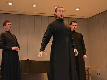 Der St.-Daniels-Chor Moskau gastierte in Bad Bocklet. Foto: Björn Hein