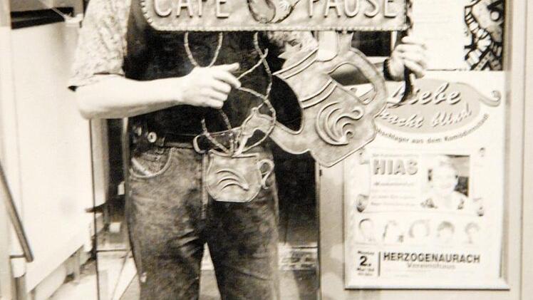 Manfred "Mäx" Weiß begann 1992 im Café Pause