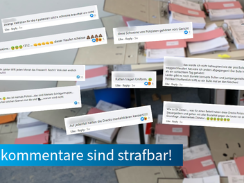 Lauf: Hass-Kommentare nach Corona-Demo– Polizei Mittelfranken leitet massenweise Strafverfahren ein