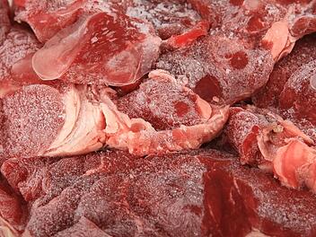 Symbolbild: Fleisch, gefroren