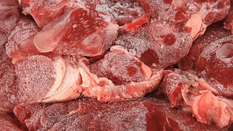 Symbolbild: Fleisch, gefroren