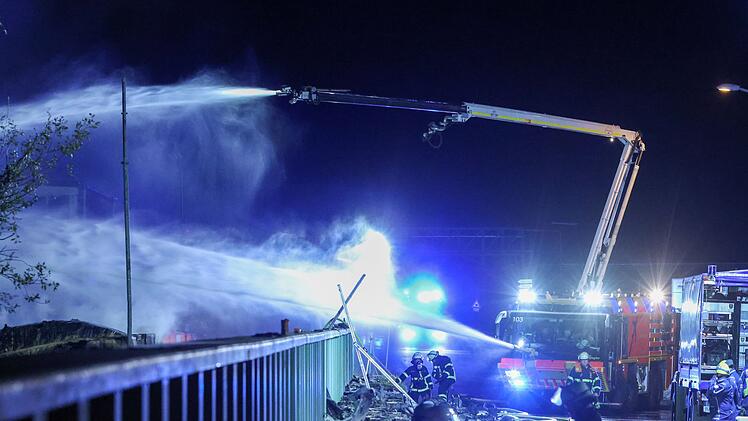 Großbrand in Hamburg