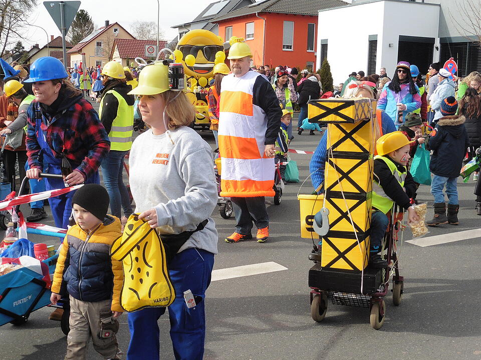 Faschingsumzug in Oberhaid