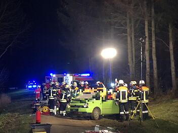 Unfall in MIttelfranken: In Weißenburg sind bei einem Unfall mehrere Menschen verletzt worden.Foto: News5 / Goppelt