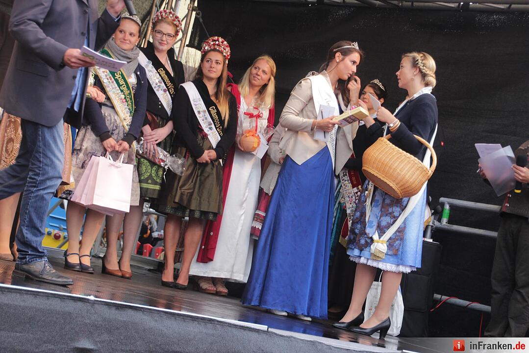 Korbmarkt 2016 in Lichtenfels am Samstag