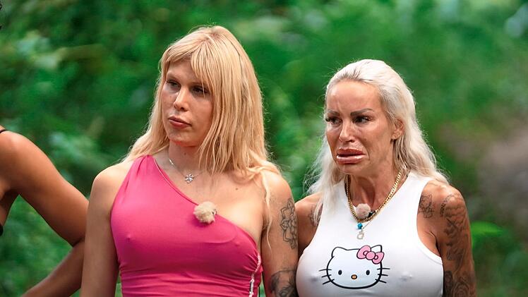 Gina-Lisa Lohfink (rechts) vergoss einmal mehr bittere Tr&auml;nen.