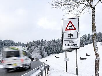 Schnee in Bayern