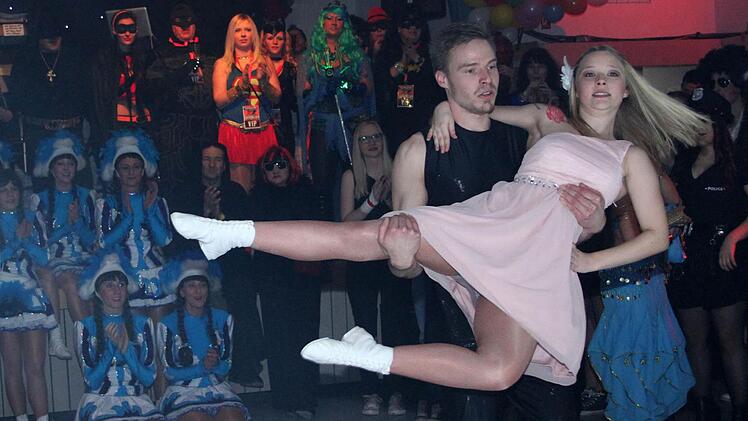 Wie "Dirty Dancing" - das Kupferberger Tanzpaar Markus und Constanze. Foto: Sonja Adam