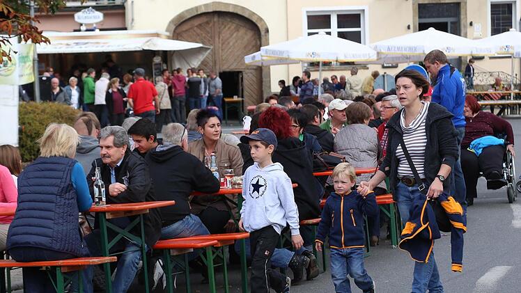 Hochbetrieb herrscht auf der Schlemmermeile.