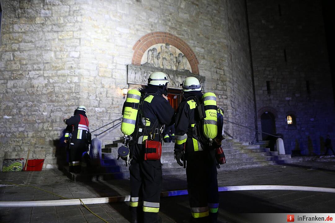 Nürnberg: Feuer in Gedächtniskirche löst Einsatz aus