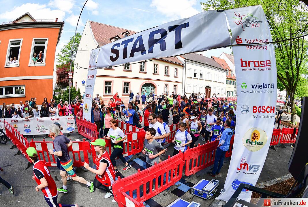 Der Weltkulturerbelauf 2017 in Bamberg in Bildern