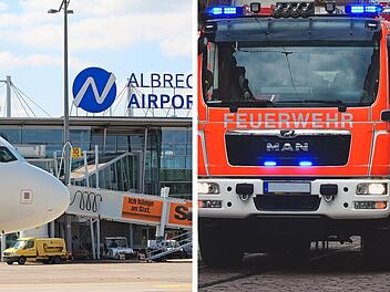 Flughafen Nürnberg: Feuerwehreinsatz wegen Sicherheitslandung - "Technisches Problem"