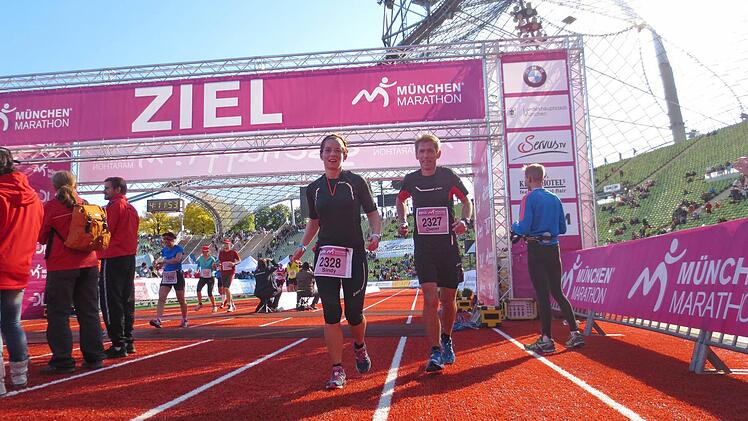 Der Zieleinlauf nach exakt 3:56,43 Sekunden.