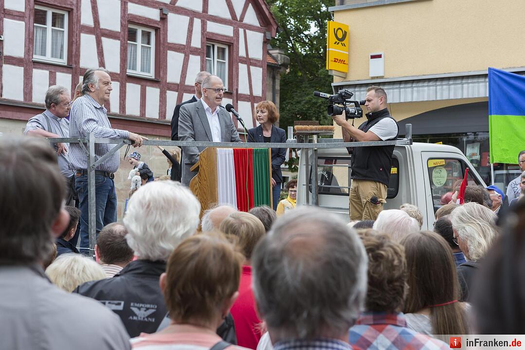 Demonstration gegen Rechts in Zirndorf