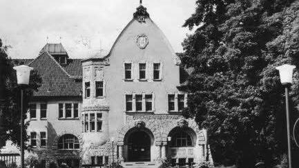 Das Alexandrinenbad in Coburg im Jahr 1957Foto: Tageblatt-Archiv