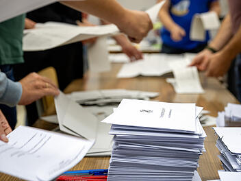 Landtagswahl Bayern - Stimmausz&auml;hlung