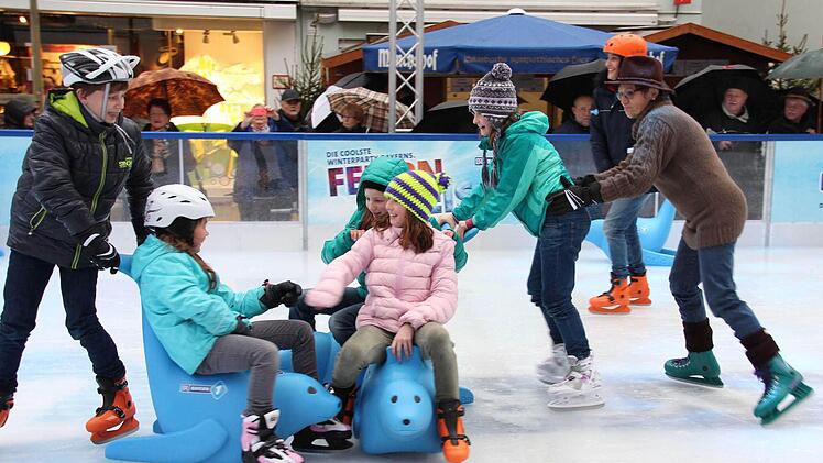 "Feiern & Eis" auf dem Marktplatz in Bad Kissingen Foto: Carmen Schmitt