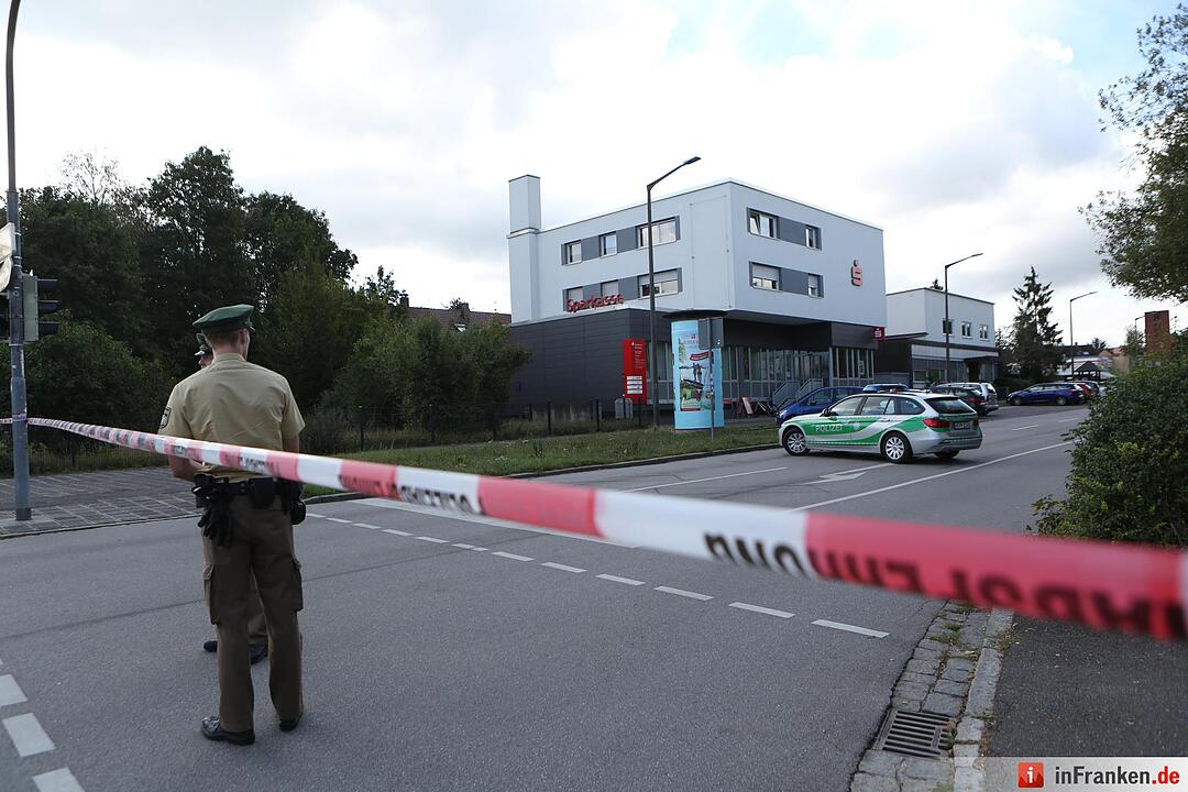 Bankraub auf Sparkasse in Nürnberg