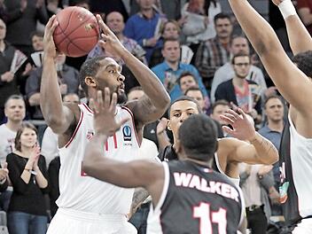 Brad Wanamaker bewies erneut viel &Uuml;bersicht und setzte seine Mitspieler hervorragend in Szene. Foto: sportpress