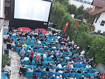Kinosommer 2019 hinter dem Rathaus
