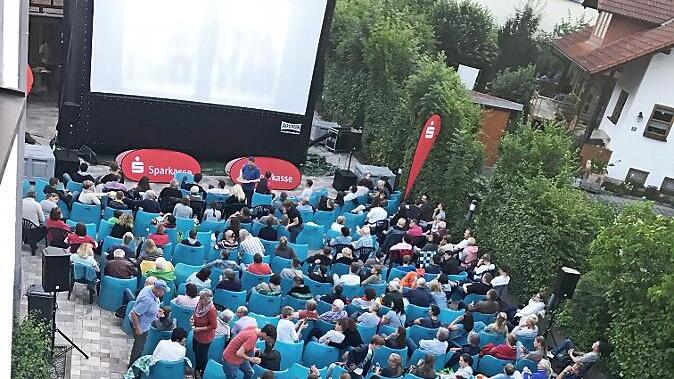 Kinosommer 2019 hinter dem Rathaus