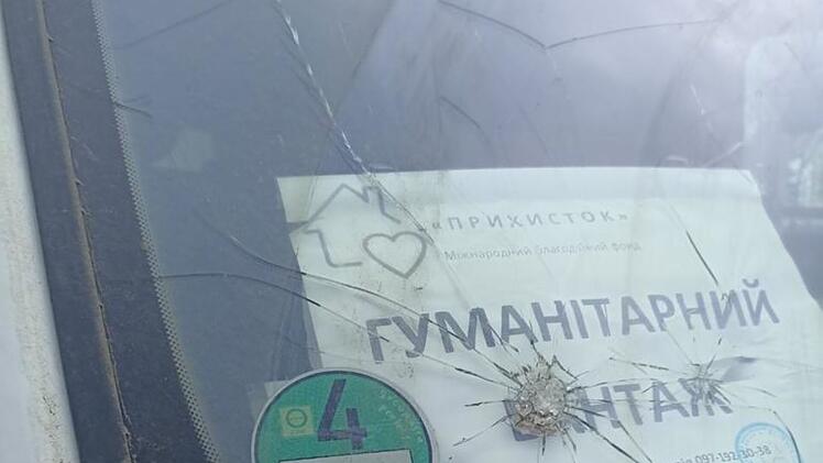 Weißenburger Hilfskonvoi in Ukraine beschossen - ein Mensch stirbt