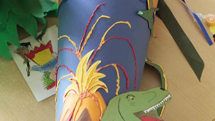 Pauls Dino-Schultüte