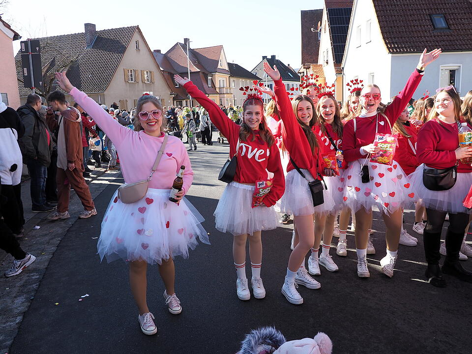 Buntes Faschingstreiben in Unterfranken!