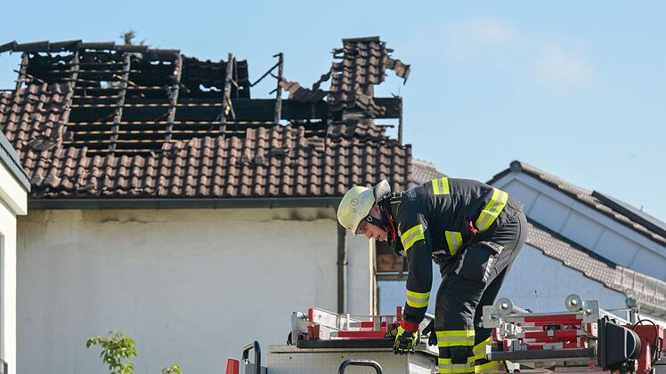 Nach Brand in münchen