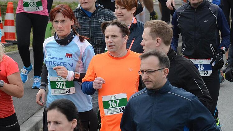 Jürgen Schmitt (267) startete in Ramsthal beim Halbmarathon. Foto: ssp