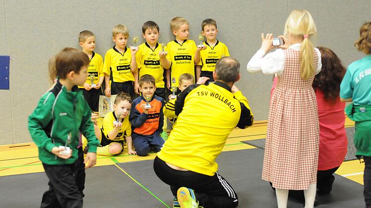 Schnappschüsse vom U-7-Turnier in der Saaletalhalle. Foto: ssp