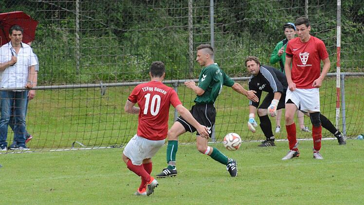Relegation TSVgg Hausen - DJK Weichtungen. Foto: ssp