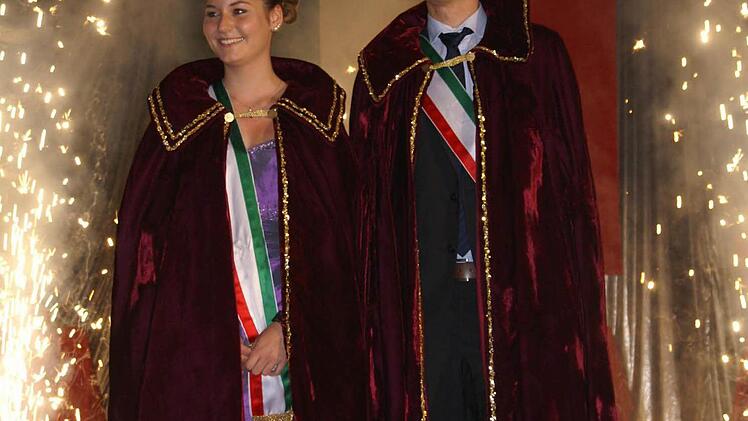 Das MCC-Prinzenpaar David I. und Katharina II. Foto: Jürgen Rittmeier