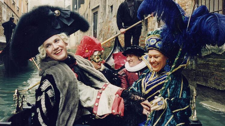 Beim Karneval in Venedig. Foto: privat