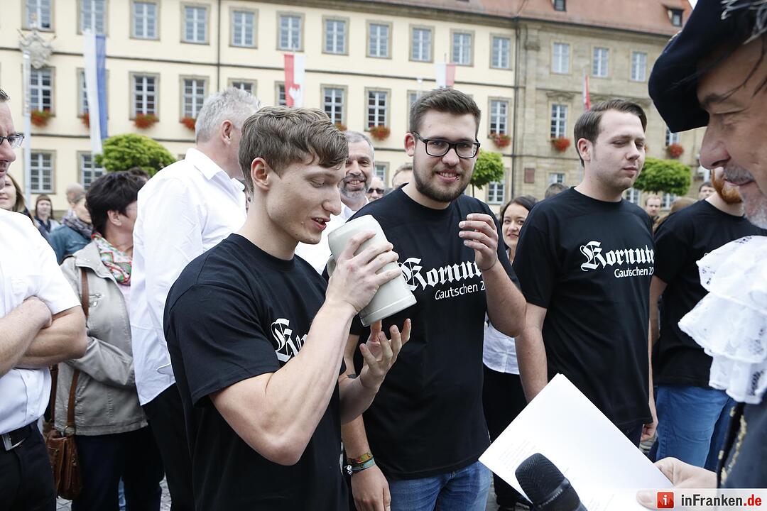 Gautschfeier 2015 der Mediengruppe Oberfranken in Bamberg