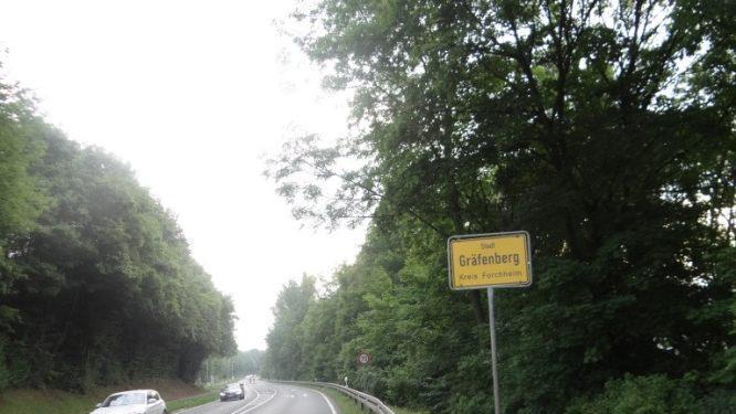 Gräfenberg und Ebermannstadt standen am Wochenende plötzlich nicht mehr an ihrem gewohnten Ort. Foto: Polizei