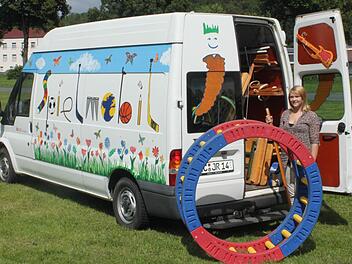 Beim Kreisspielfest darf das Spielmobil natürlich nicht fehlen. Foto: FT-Archiv